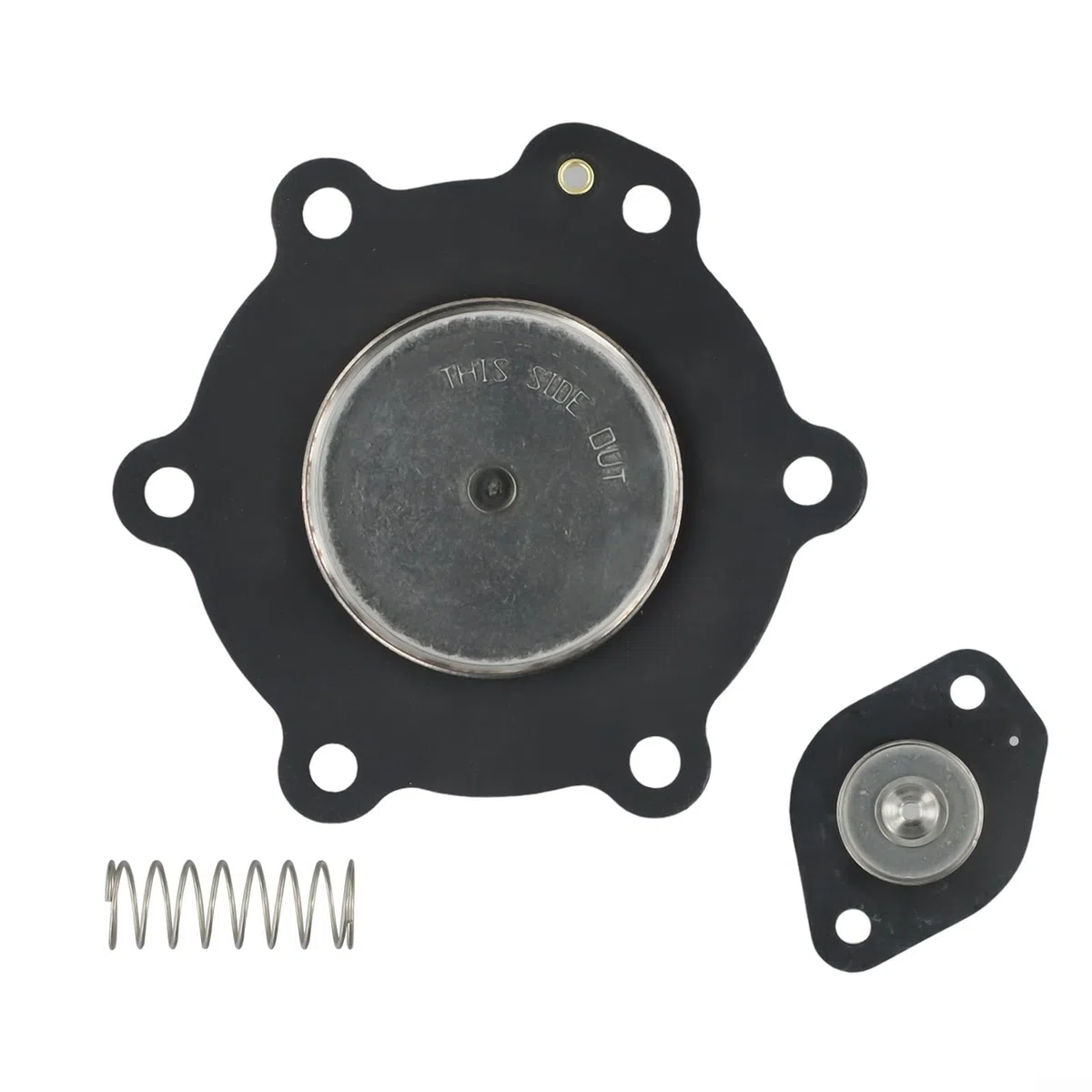 Zilimontt C113827 Kit de reparación de diafragma, para válvula de pulso ASCO, SCG353A047 DN40, pieza de repuesto de colector de polvo, 1-1/2 pulgadas, kit de reparación de diafragma