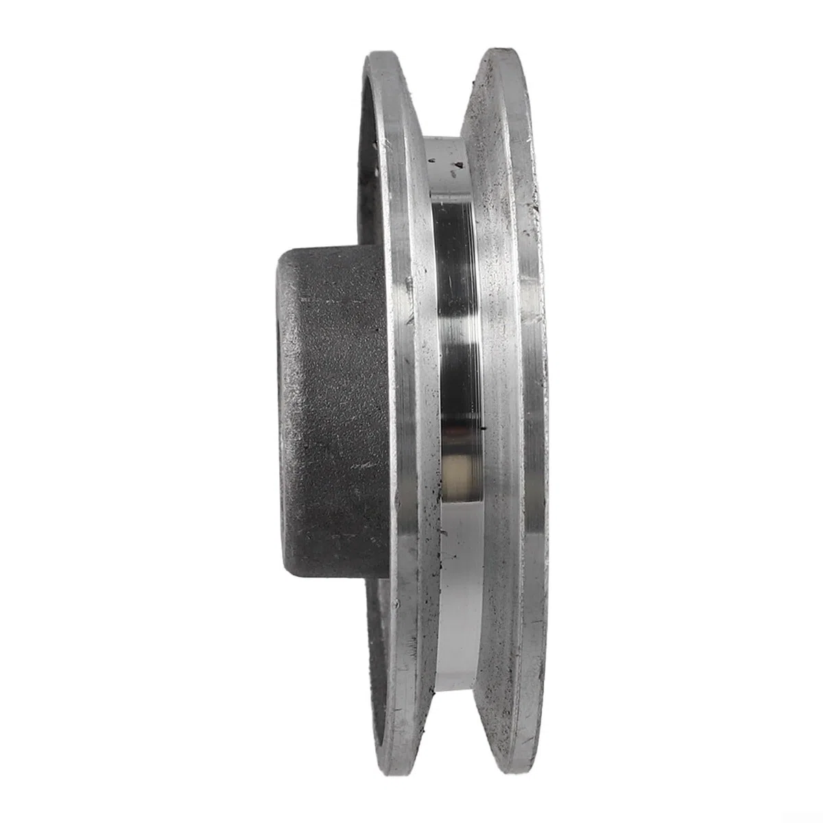 Polea de motor de aluminio fiable adecuada para varias aplicaciones, con compatibilidad de 19 mm y 24 mm (97 x 24)