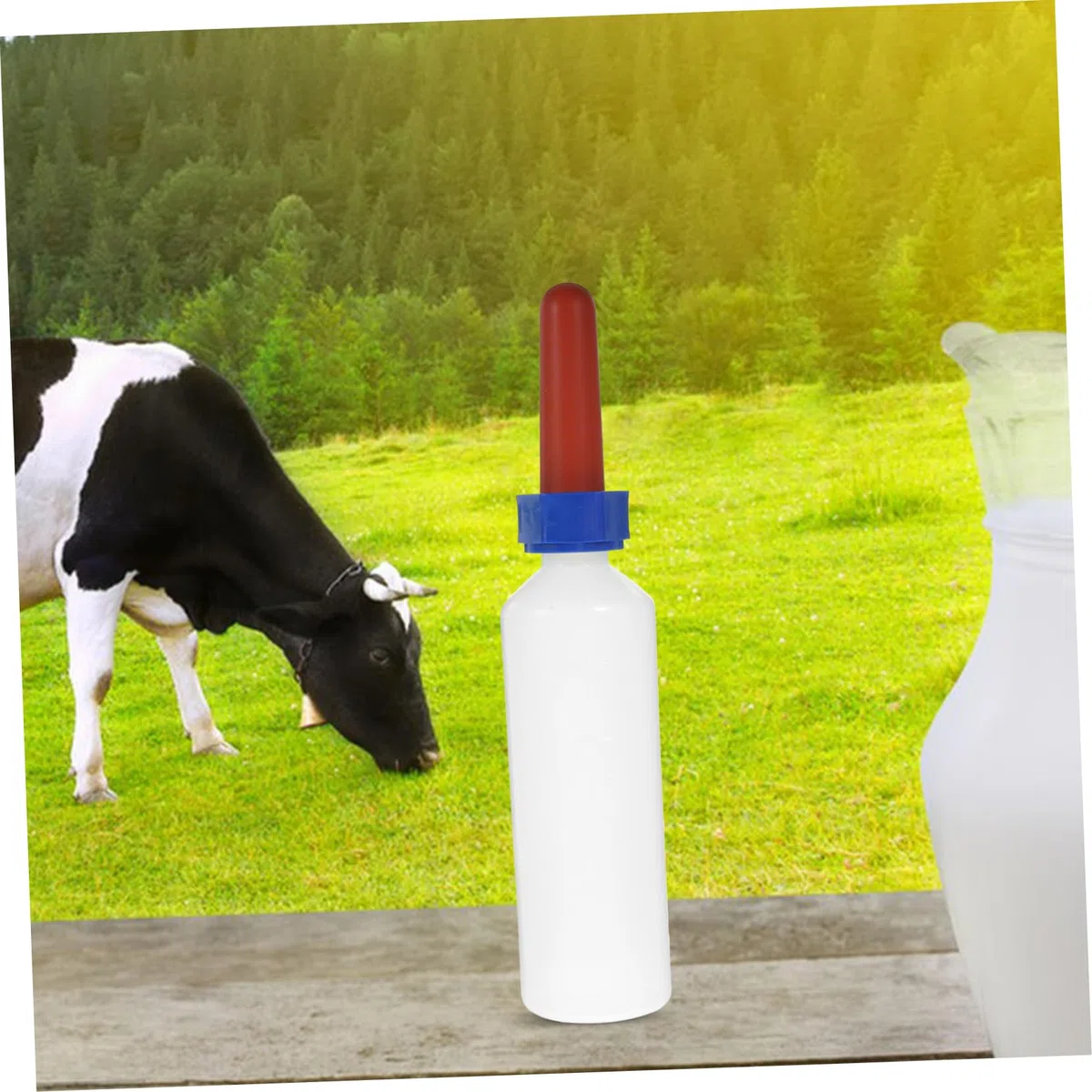 Botellas De Leche De Vaca Alimentador Para Cachorros Biberones Para Ganado Joven Alimentadores Para Terneros Biberón Para Animales De Granja Botella De Leche Para Terneros