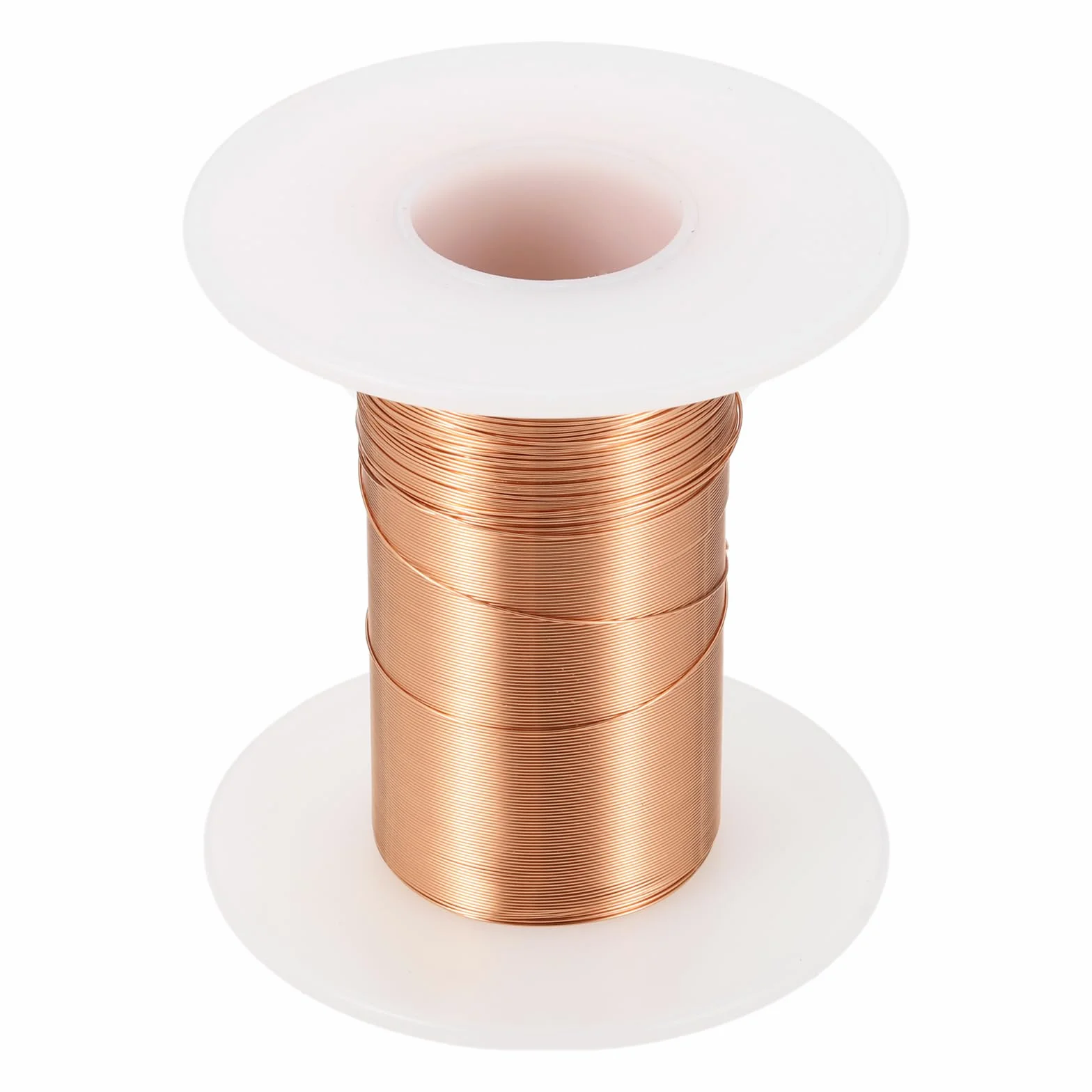 QUARKZMAN Hilo Magnético 28 AWG, Hilo De Cobre Esmaltado Calibre 28 2 Oz Hilo De Bobina Magnética Para Transformador Motor Eléctrico, Grado F 311 Fahrenheit (155 Celsius), Color Cobre